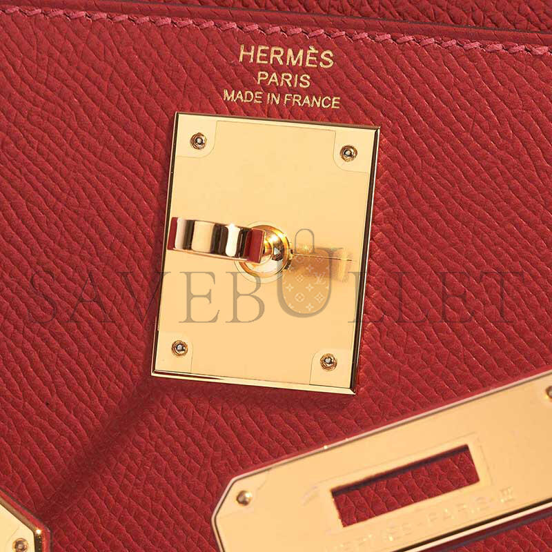 HERMES KELLY 28 EPSOM GOLD HARDWARE (28*22*10cm)